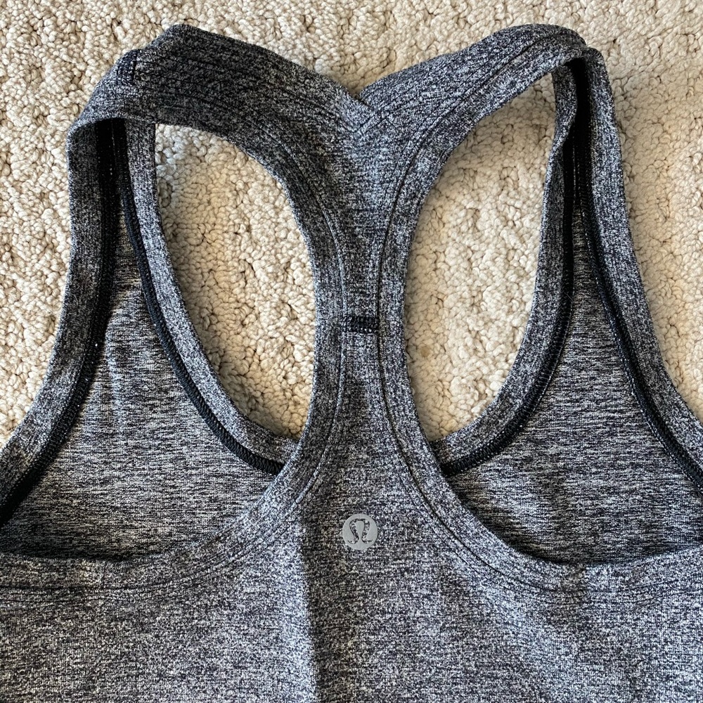 Lululemon grey Cool Racerback Tank Top
